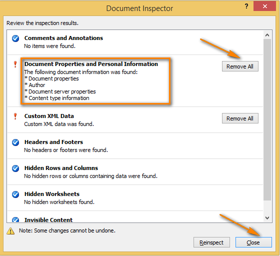 use document inspector in word for mac